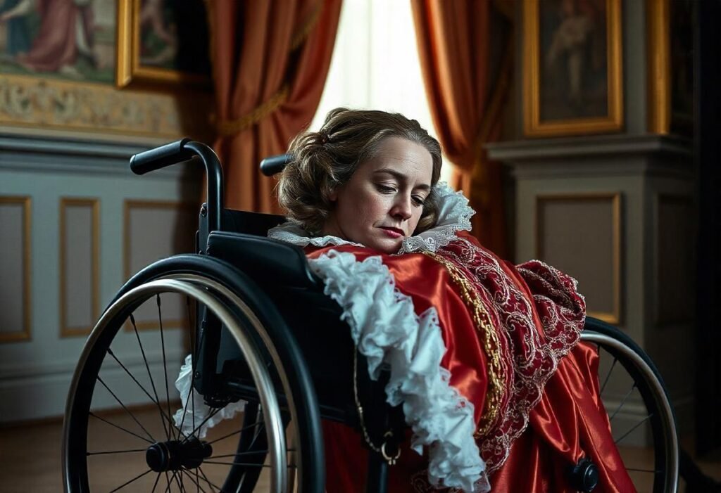 marie Antoinette aux JO paralympiques www.umournoir.fr